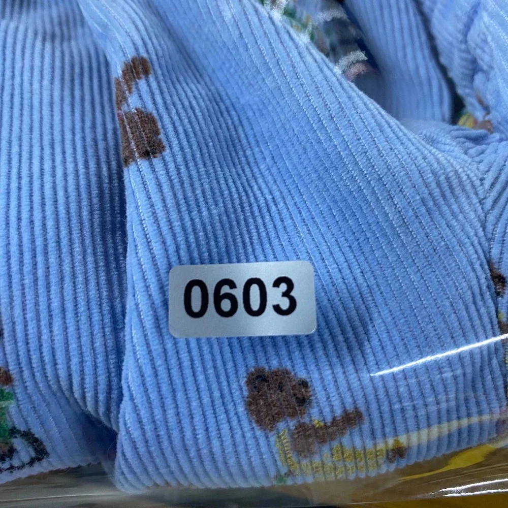 Vintage OshKosh B'Gosh USA Corduroy Footed Overalls Skateboarding Bears 3-6M⁠